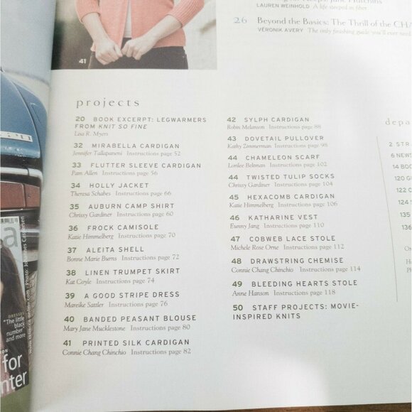 Interweave Knits Magazine Spring 2008 24 Fresh Knits - Knitting patterns - Picture 7 of 9